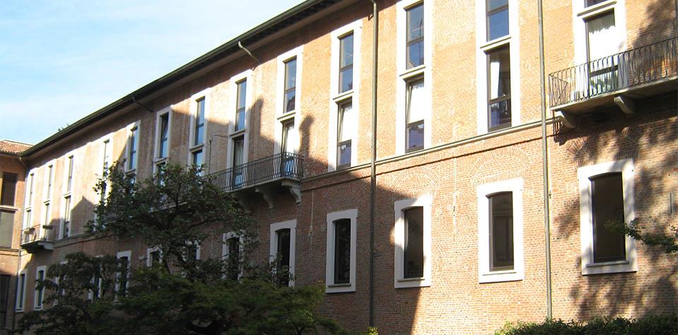 Condominio Corso Magenta 59 (Palazzo Stelline), Milano - fronte storico su via De Togni