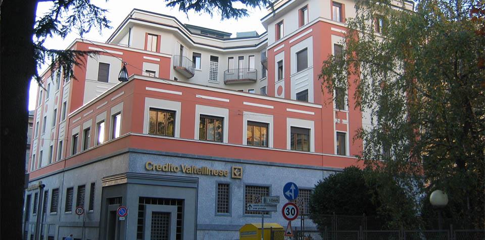 Credito Valtellinese Sede Sondrio - manutenzione straordina