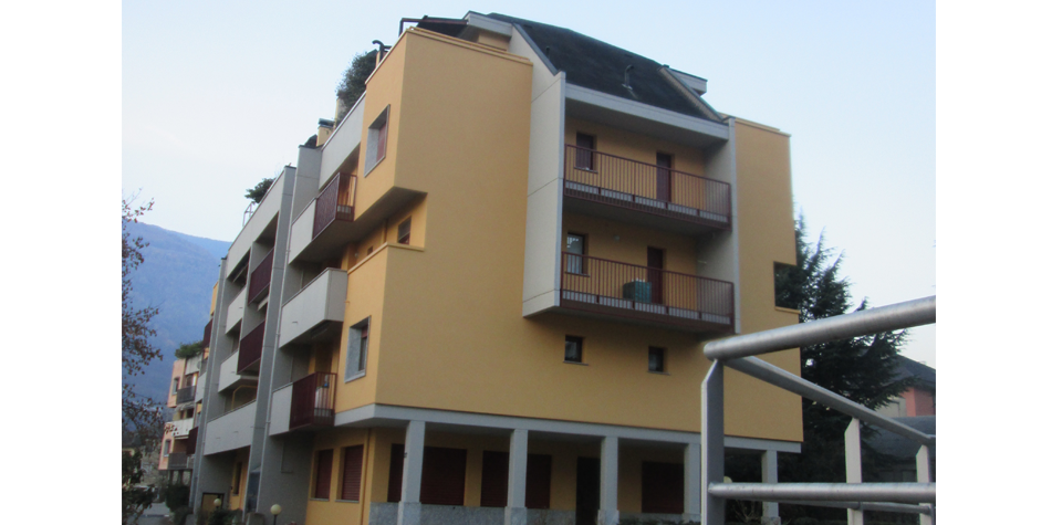 Condominio Alp A Sondrio - manutenzione straordinaria stabile