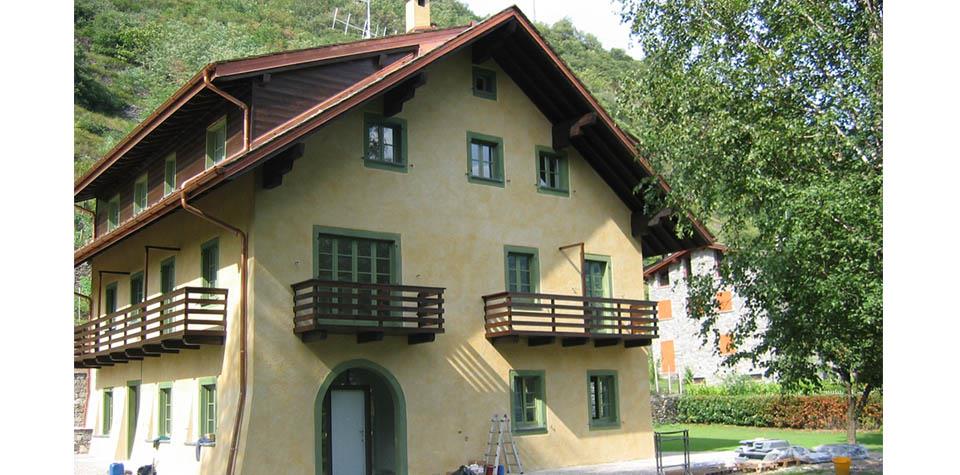 Velature facciate Casa Privata - Sondrio